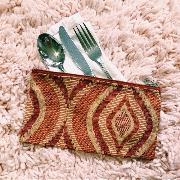 Vintage Accessories - Secondhand Zero Waste Kit - Spoon, Knife & Fork